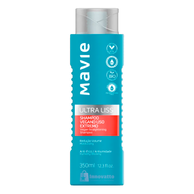 Shampoo Mavie Vegano Ultra Liss Liso Extremo Antifrizz 350ml